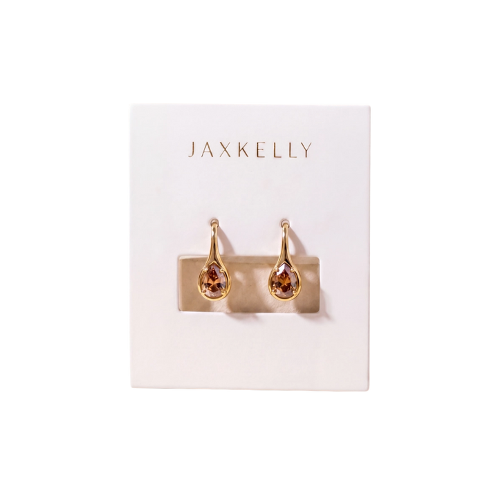 Mini Pear Drop Earrings