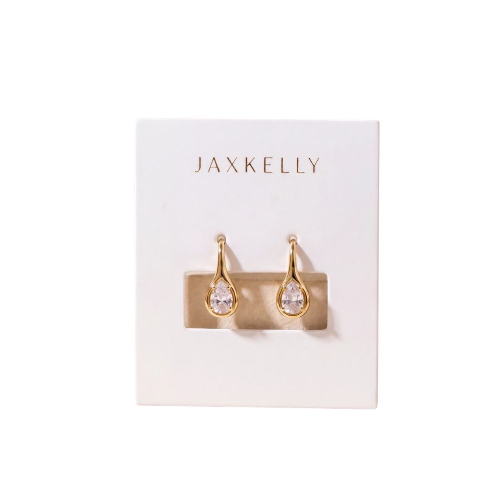 Mini Pear Drop Earrings