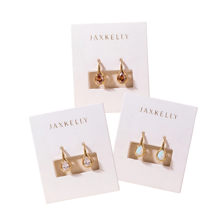 Mini Pear Drop Earrings