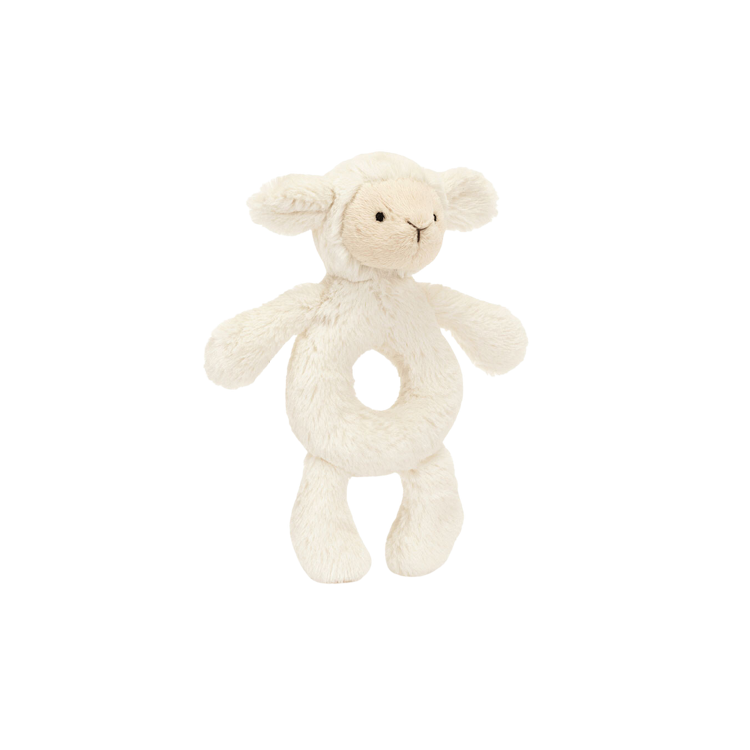 Bashful Lamb Ring Rattle