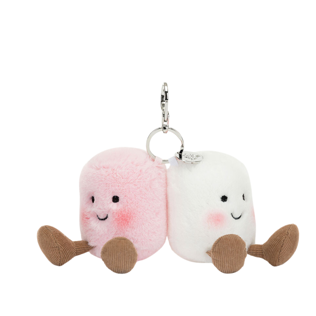 Amuseables Pair of Marshmallows Bag Charm