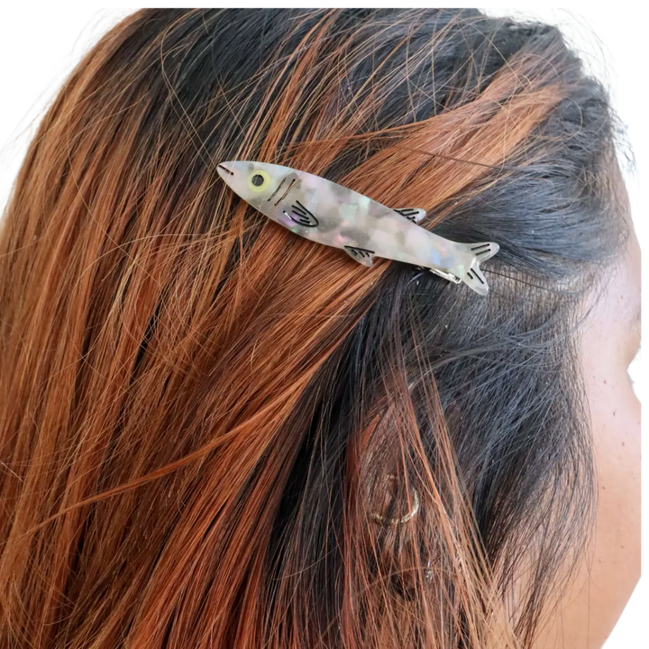 Sardine Alligator Hair Clip Set
