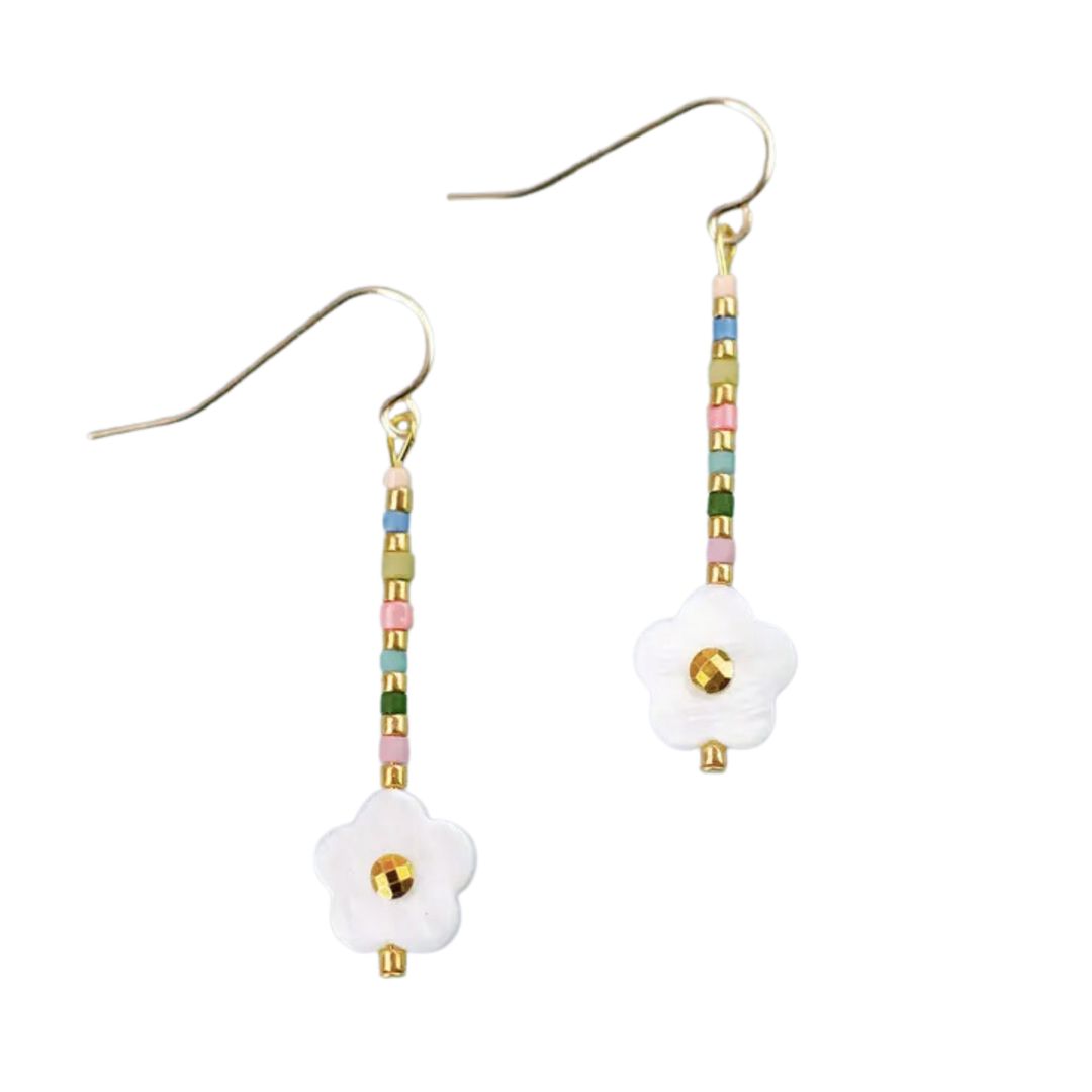 Elouise Flower Dangle Earrings