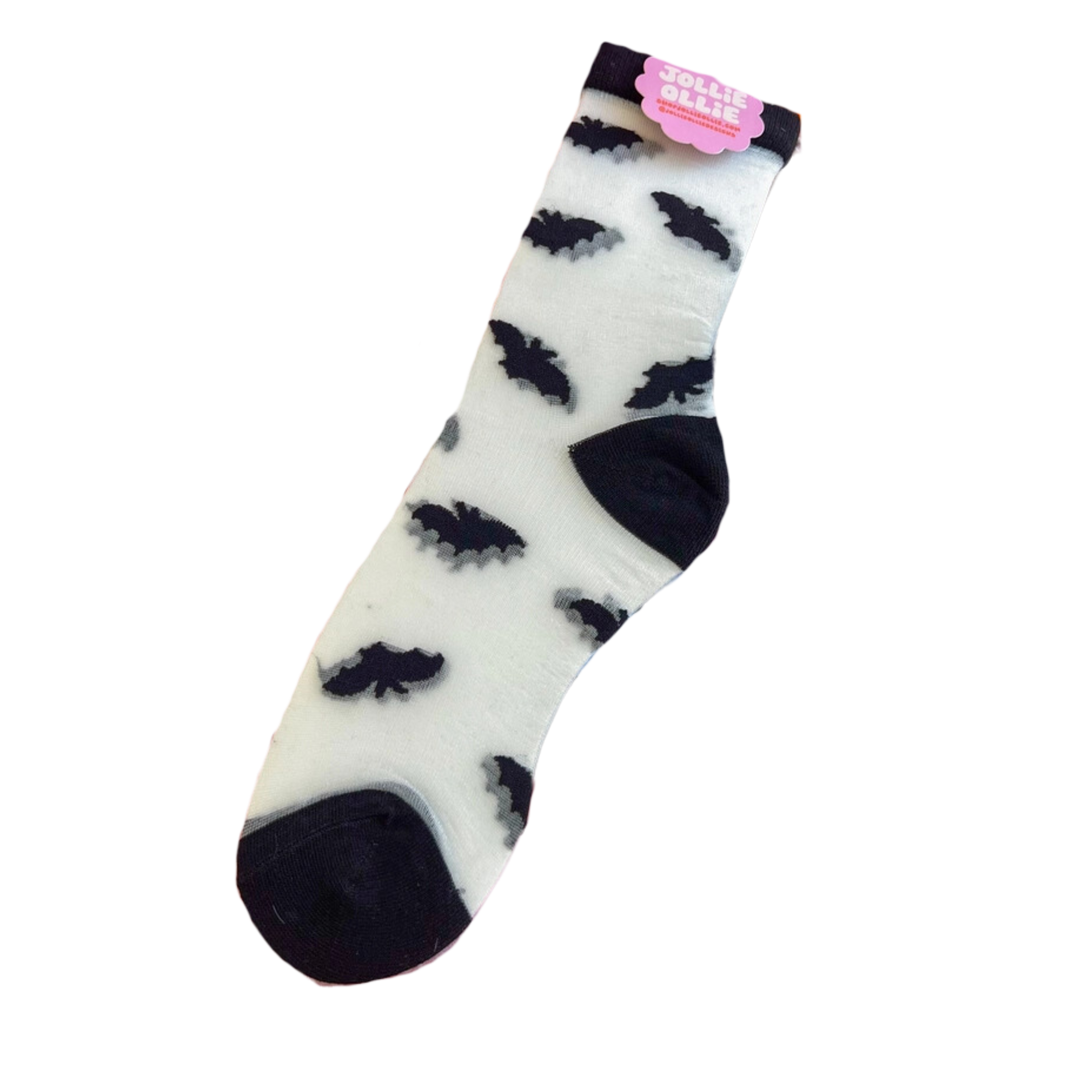 Sheer Bat Socks