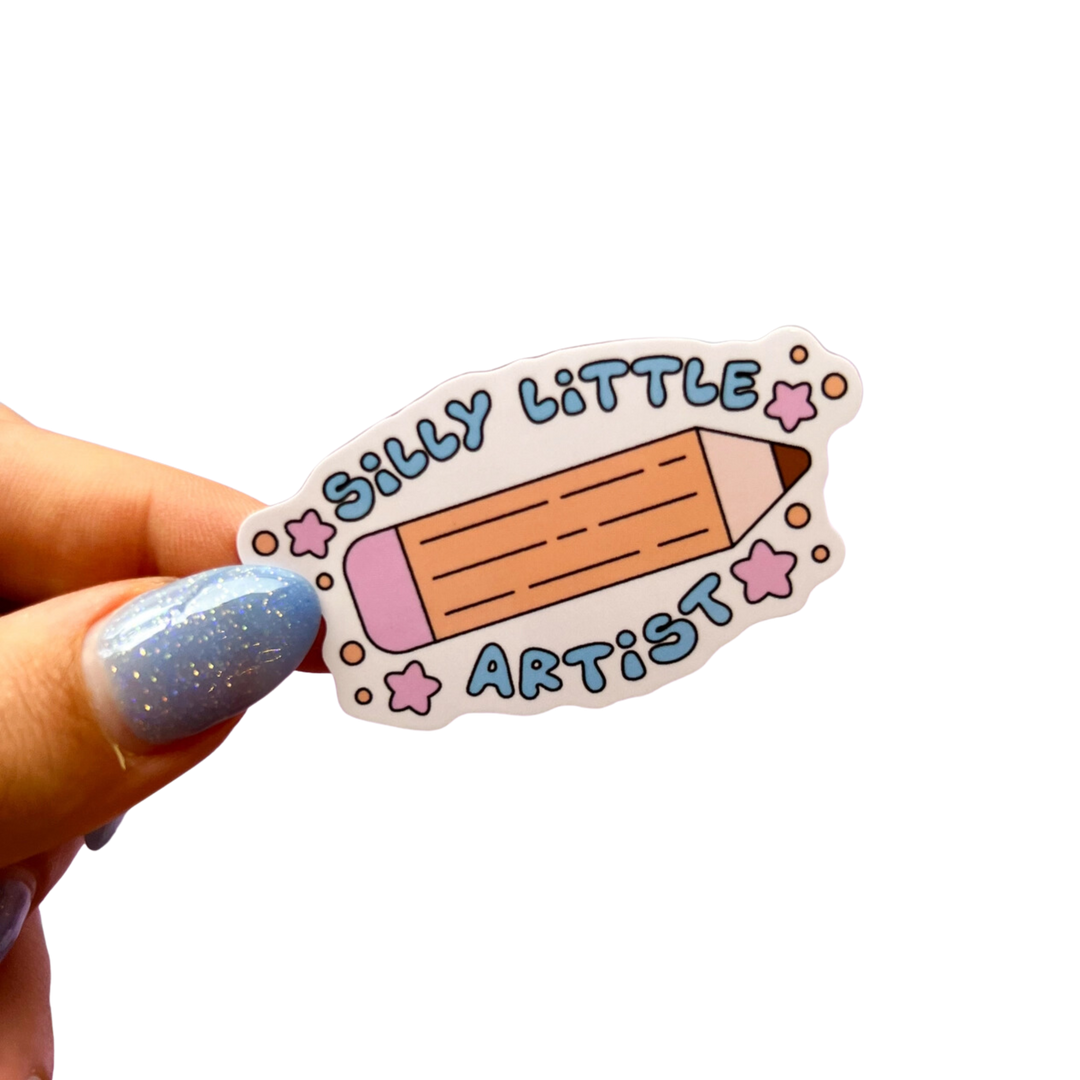 Silly Little Artist Sticker