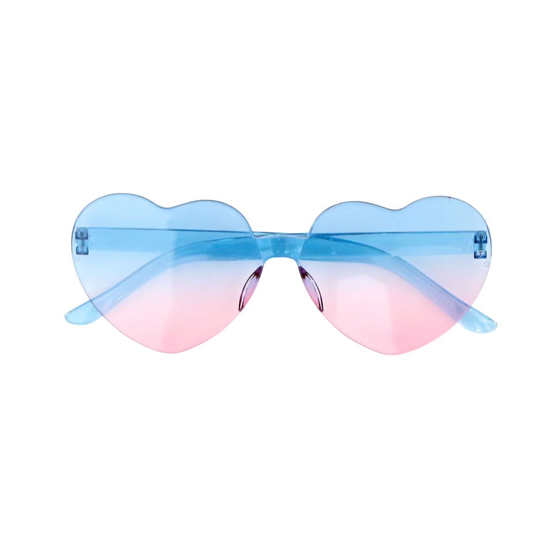 Ombré Heart Sunglasses