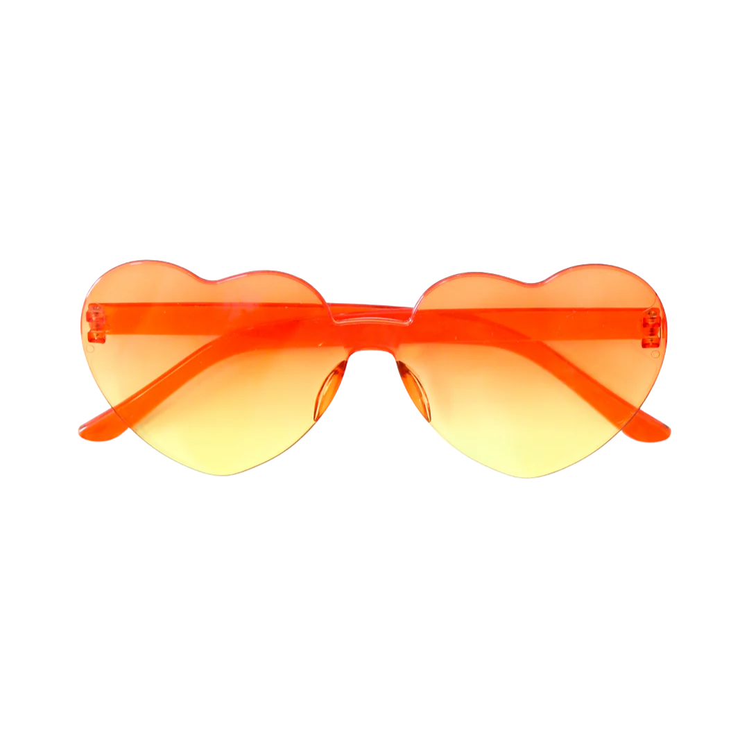 Ombré Heart Sunglasses