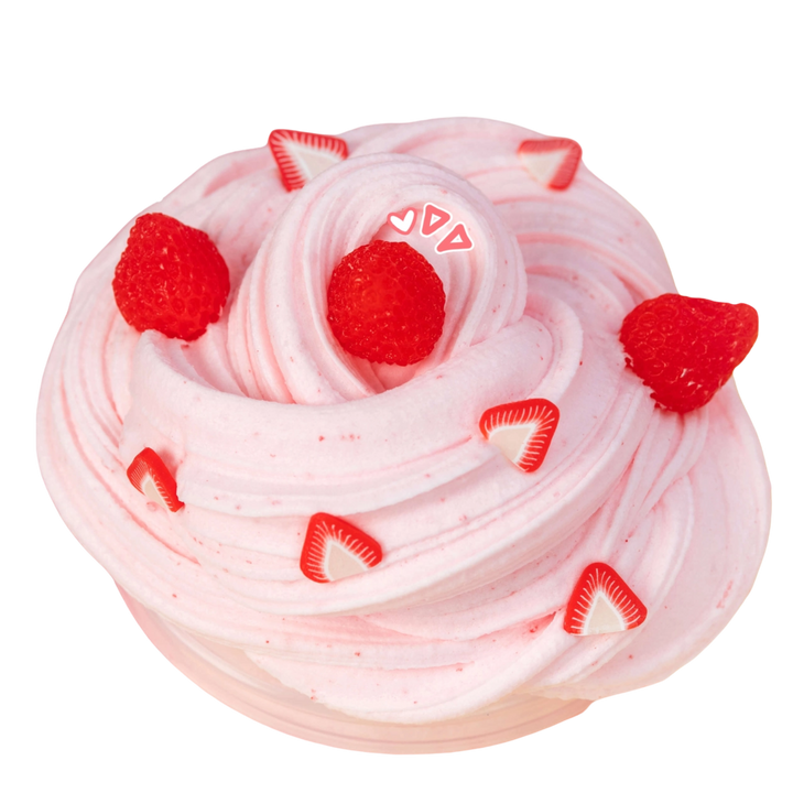 Strawberry Mousse Fluffy Butter Slime