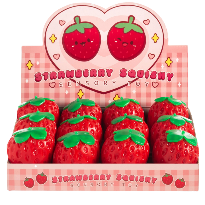 Strawberry Squishy Toy
