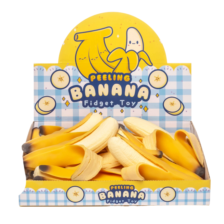 Peeling Banana Squishy Stress Toy