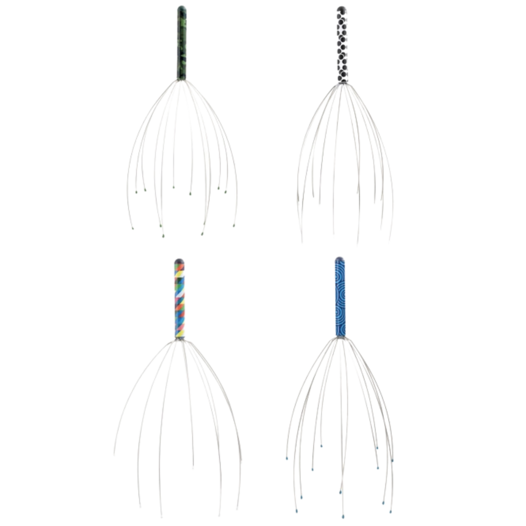 Head Massager Assorted Prints