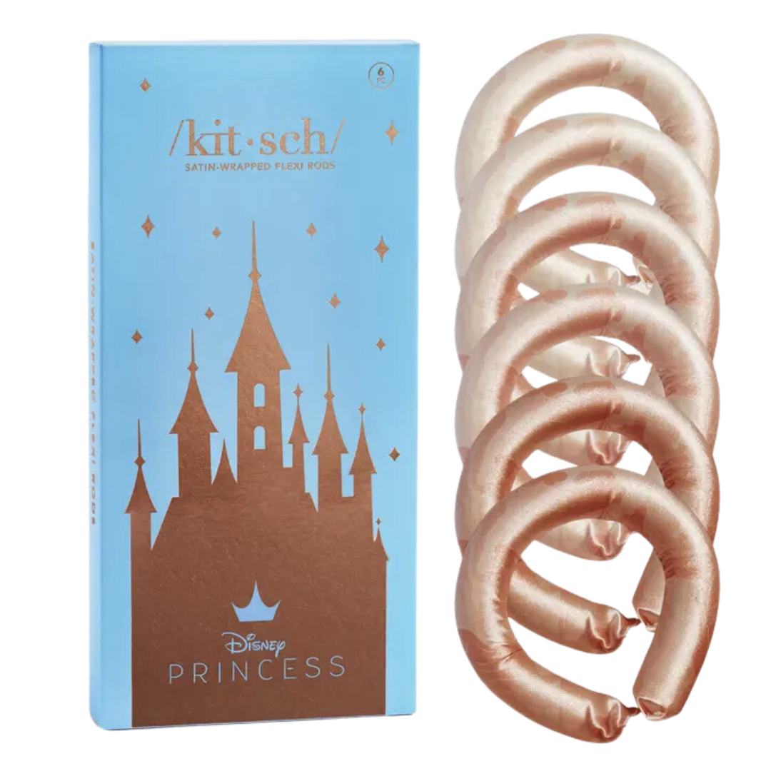 Disney X Kitsch Flexi Rods 6pc - Princess Party