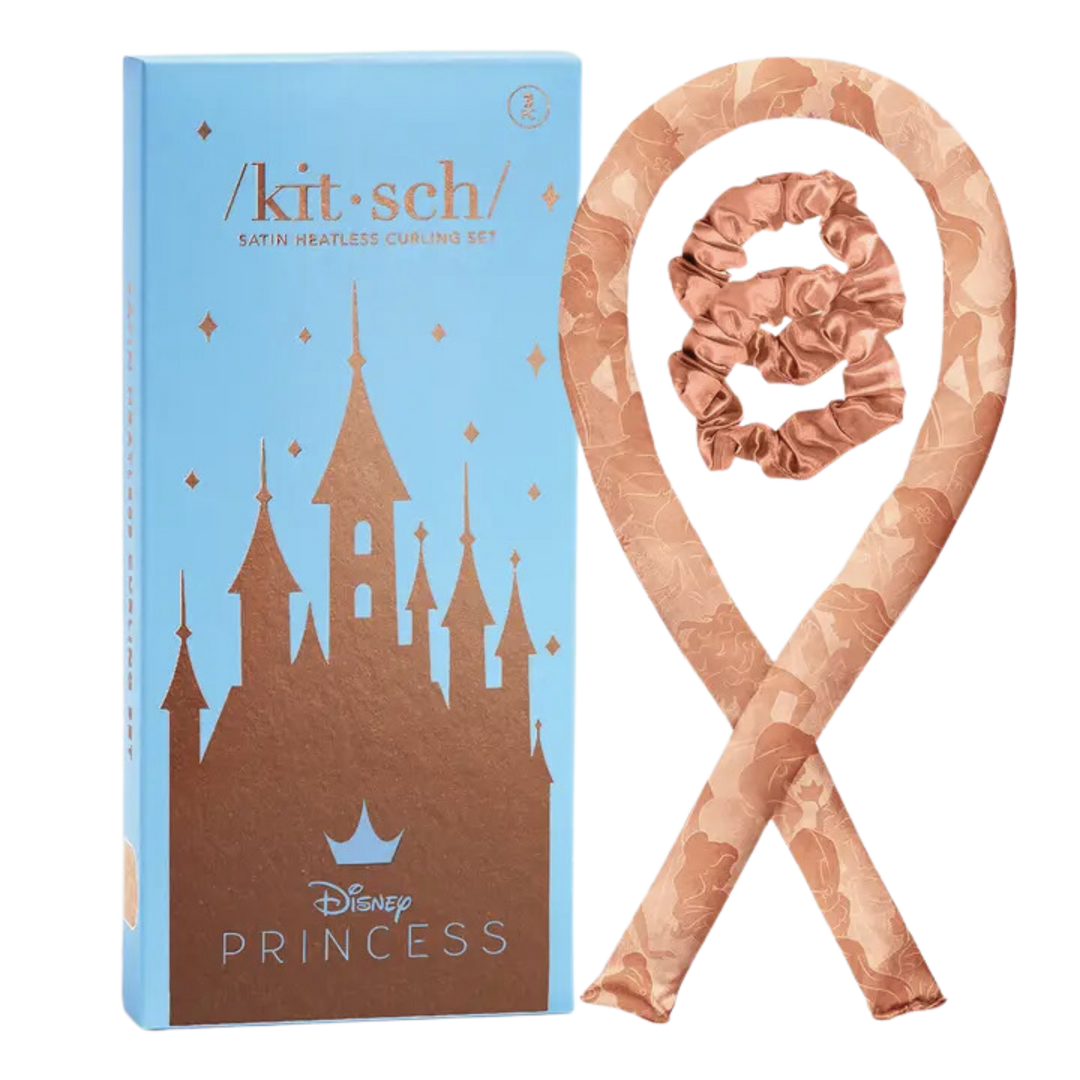 Disney X Kitsch Satin Heatless Curling Set - Princess Party