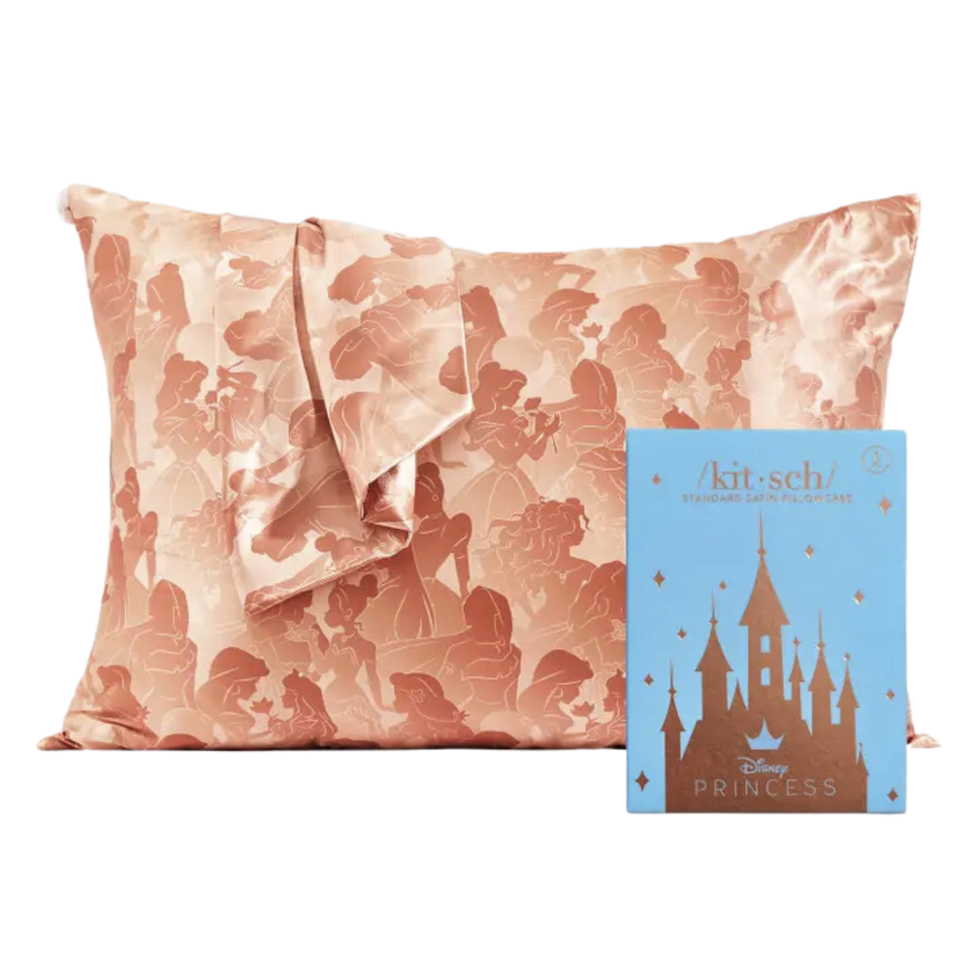 Disney X Kitsch Satin Pillowcase - Princess Party