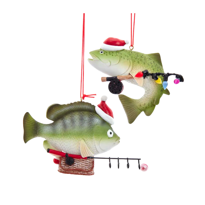 Fish Fishing Ornament