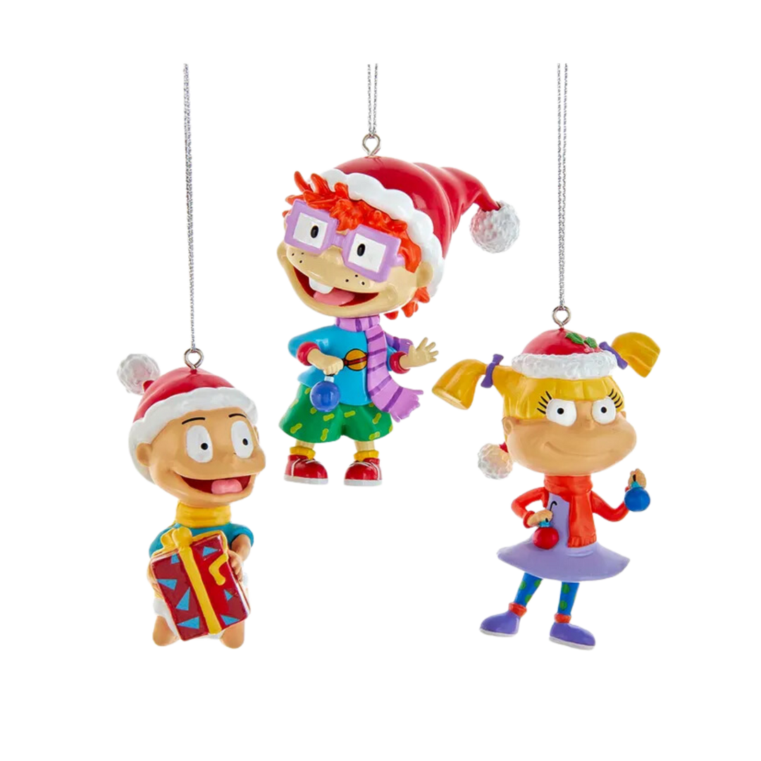 Rugrats Angelica, Tommy & Chuckie Ornaments