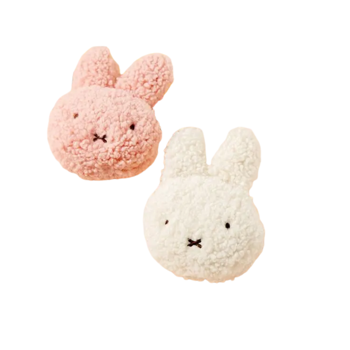 Miffy Fluffy 3D Face Multi Pouch Purse