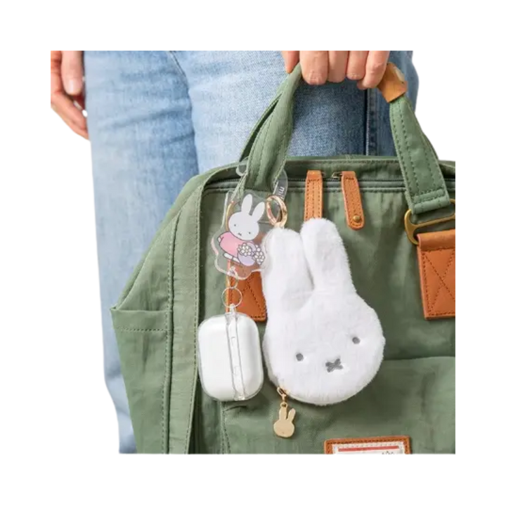Miffy Slim Pouch Keychain, Bag Deco Charm