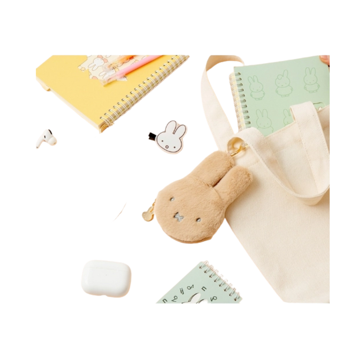 Miffy Slim Pouch Keychain, Bag Deco Charm