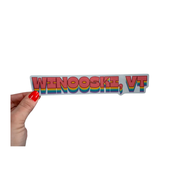 Winooski, VT Sticker
