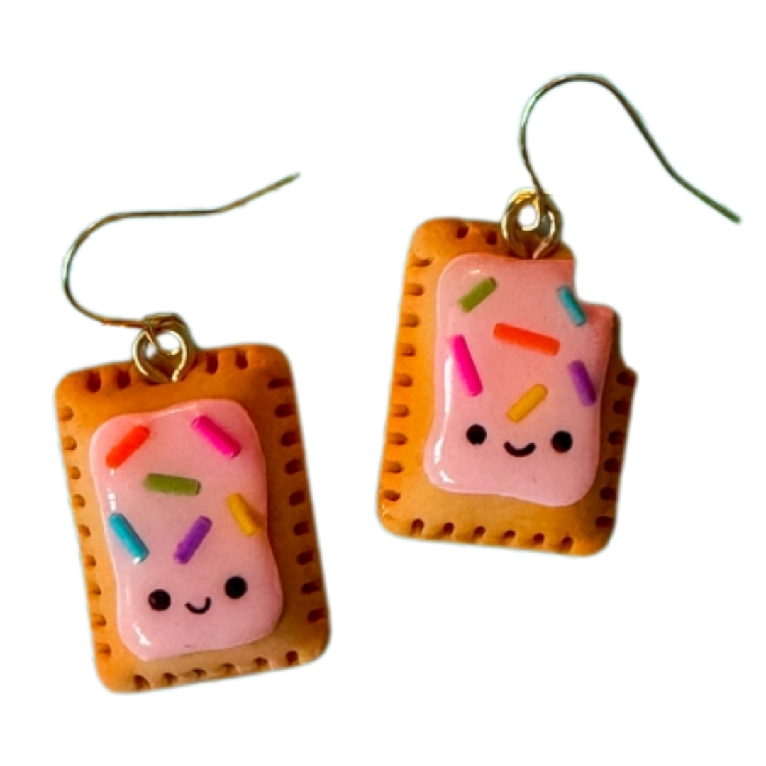 Patricia Pop Tart Earrings | Clay Earrings