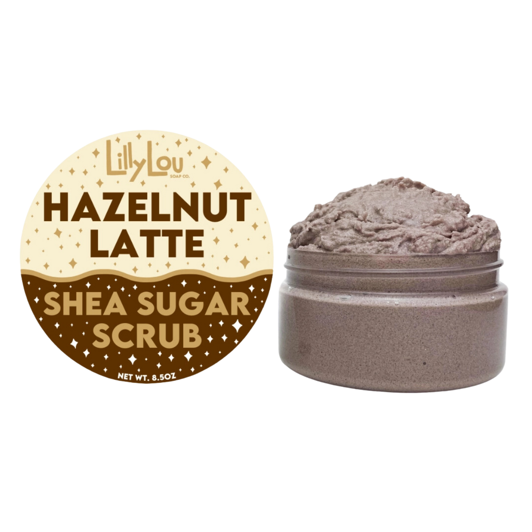 Hazelnut Latte Exfoliating Shea Sugar Scrub