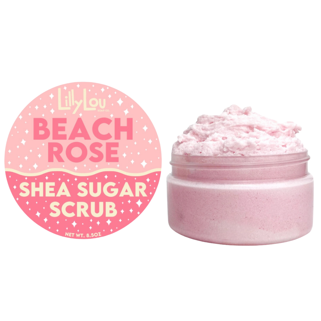 Beach Rose Exfoliating Shea Sugar Scrub