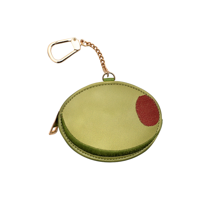 Bag Charm & Reusable Shopping Bag 2-in-1 - Green Olive