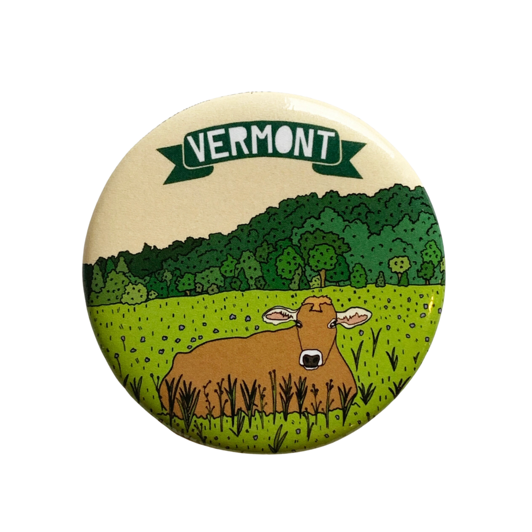 Vermont Cow Field Magnet