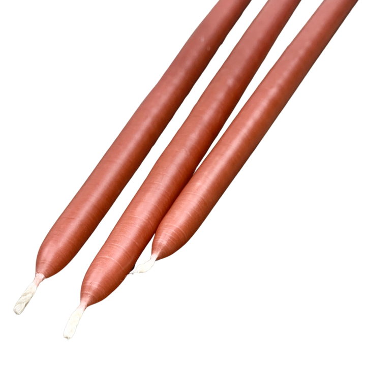 Skinny Tapered Candles - Clay
