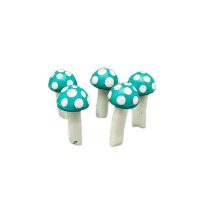 Fairy Garden Mushroom Plant Pick