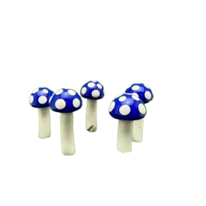 Fairy Garden Mushroom Plant Pick