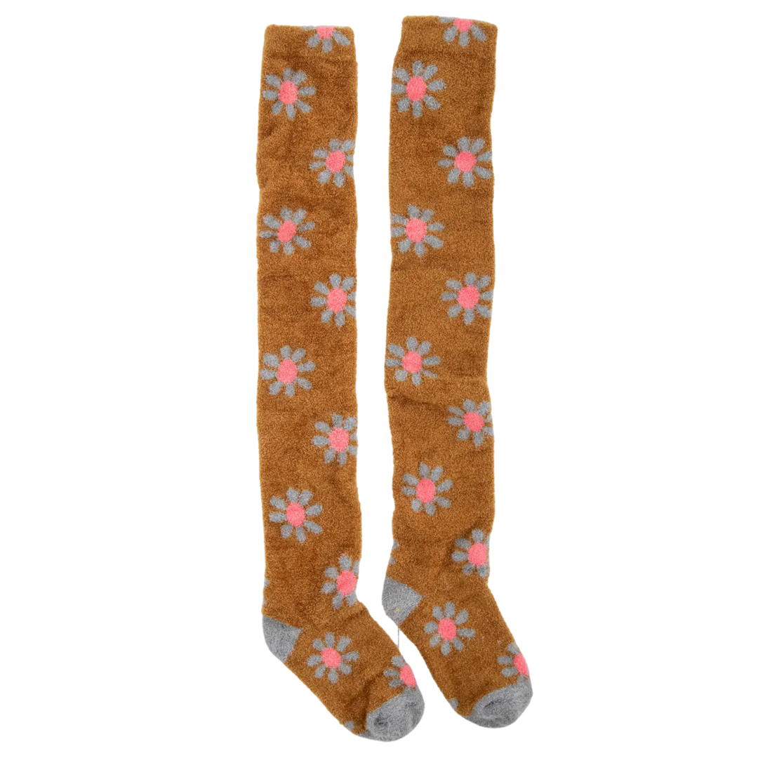 Over-the-Knee Cozy Socks - Daisy