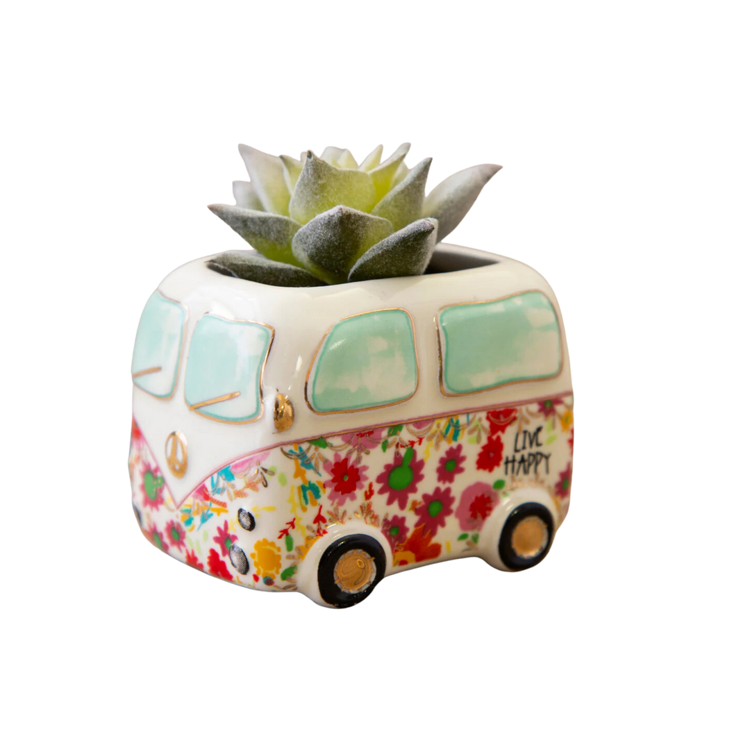 Tiny Faux Succulent - Van