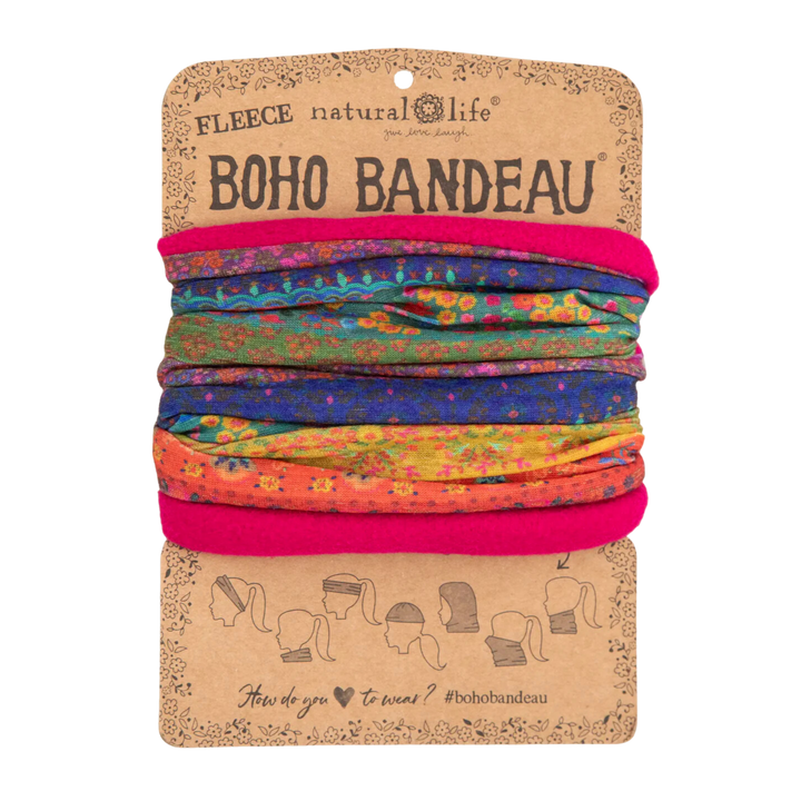 Fleece Boho Bandeau Headband