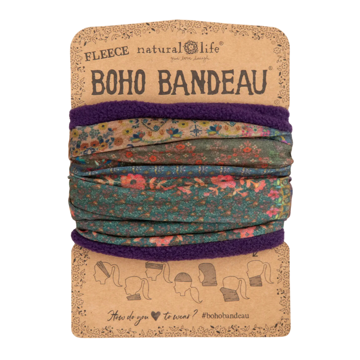 Fleece Boho Bandeau Headband