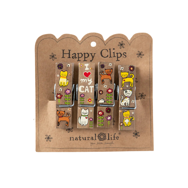 Happy Bag Clips, Set of 4