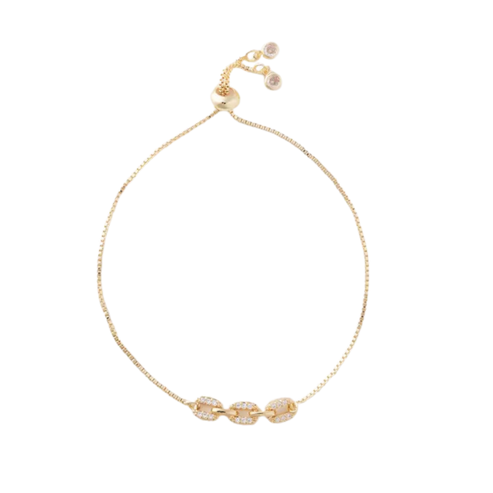 Maisy Gold Slider Bracelet