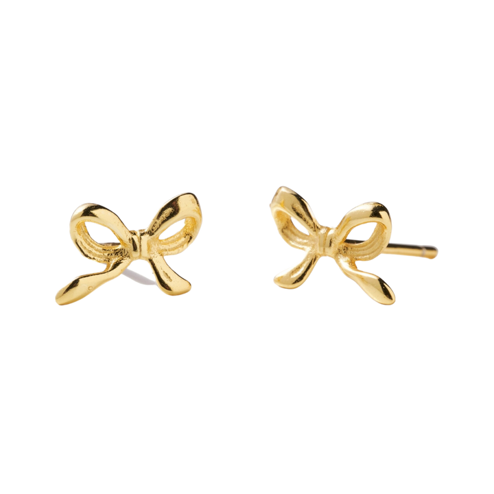 Dainty Bow Studs