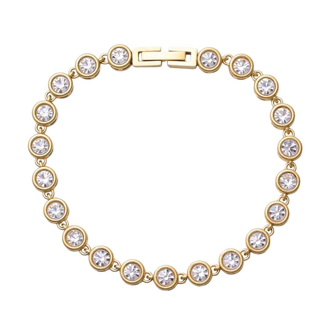 Evie Circle Diamond Bracelet