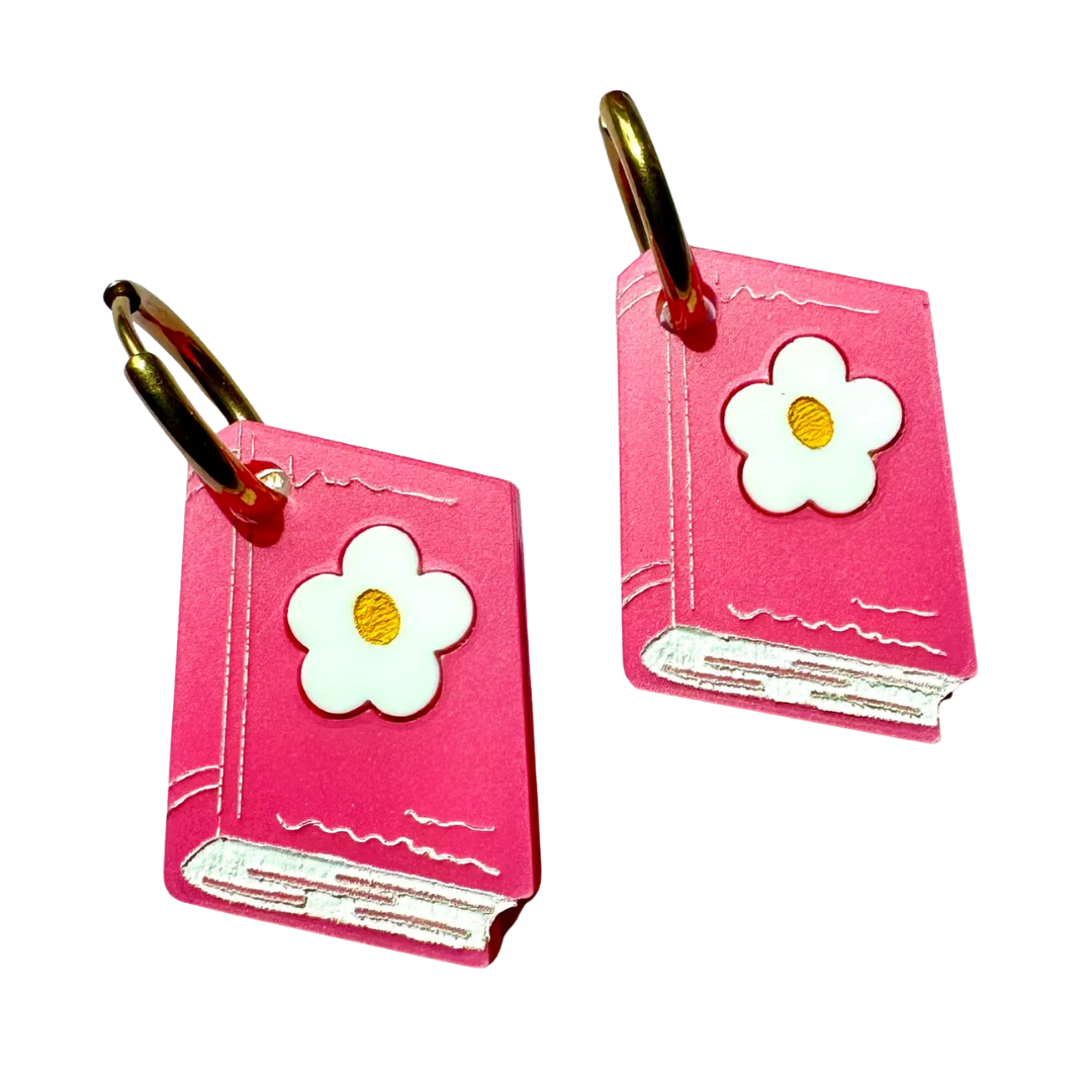 Book Club Earrings