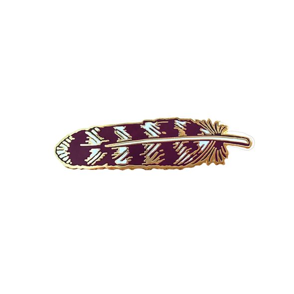 Feather - Enamel Pin