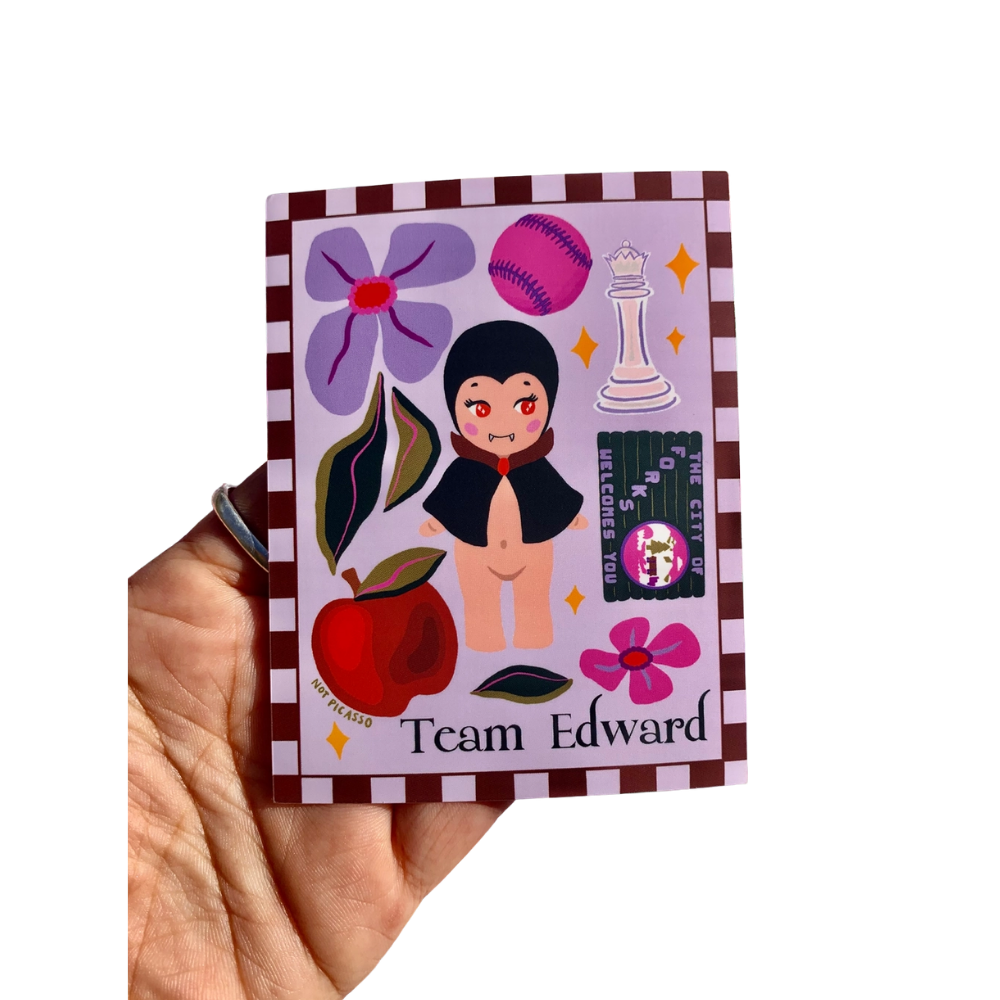 Team Edward Sticker