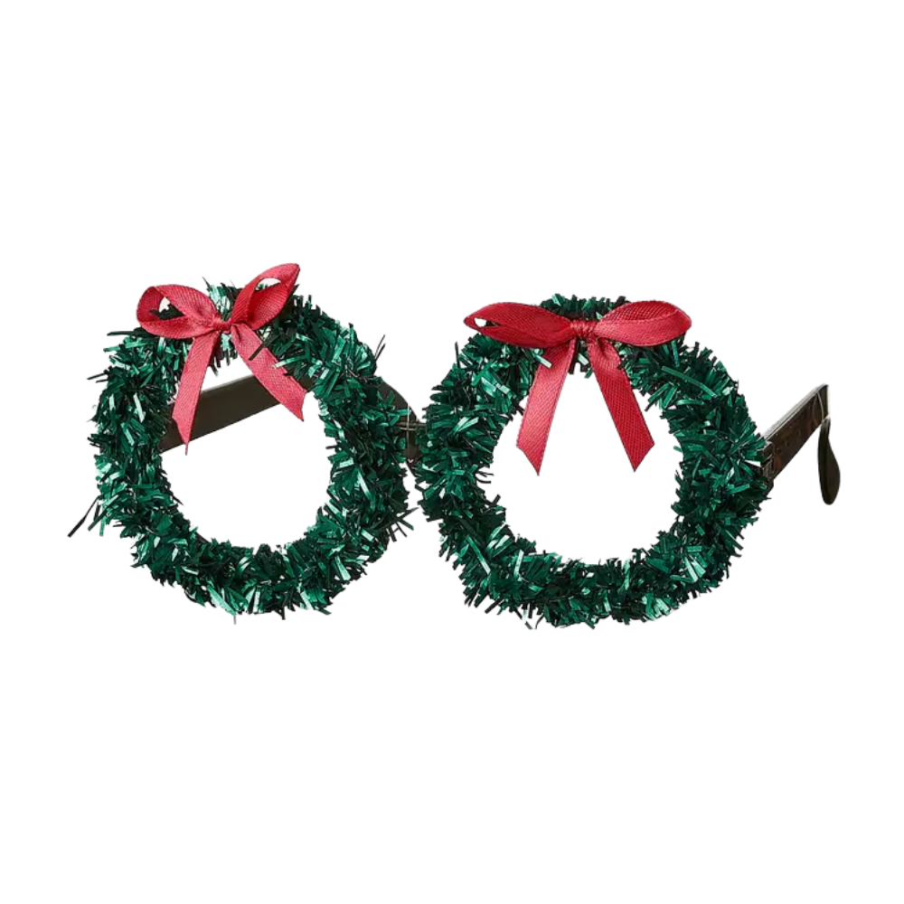 Christmas Wreath Glasses
