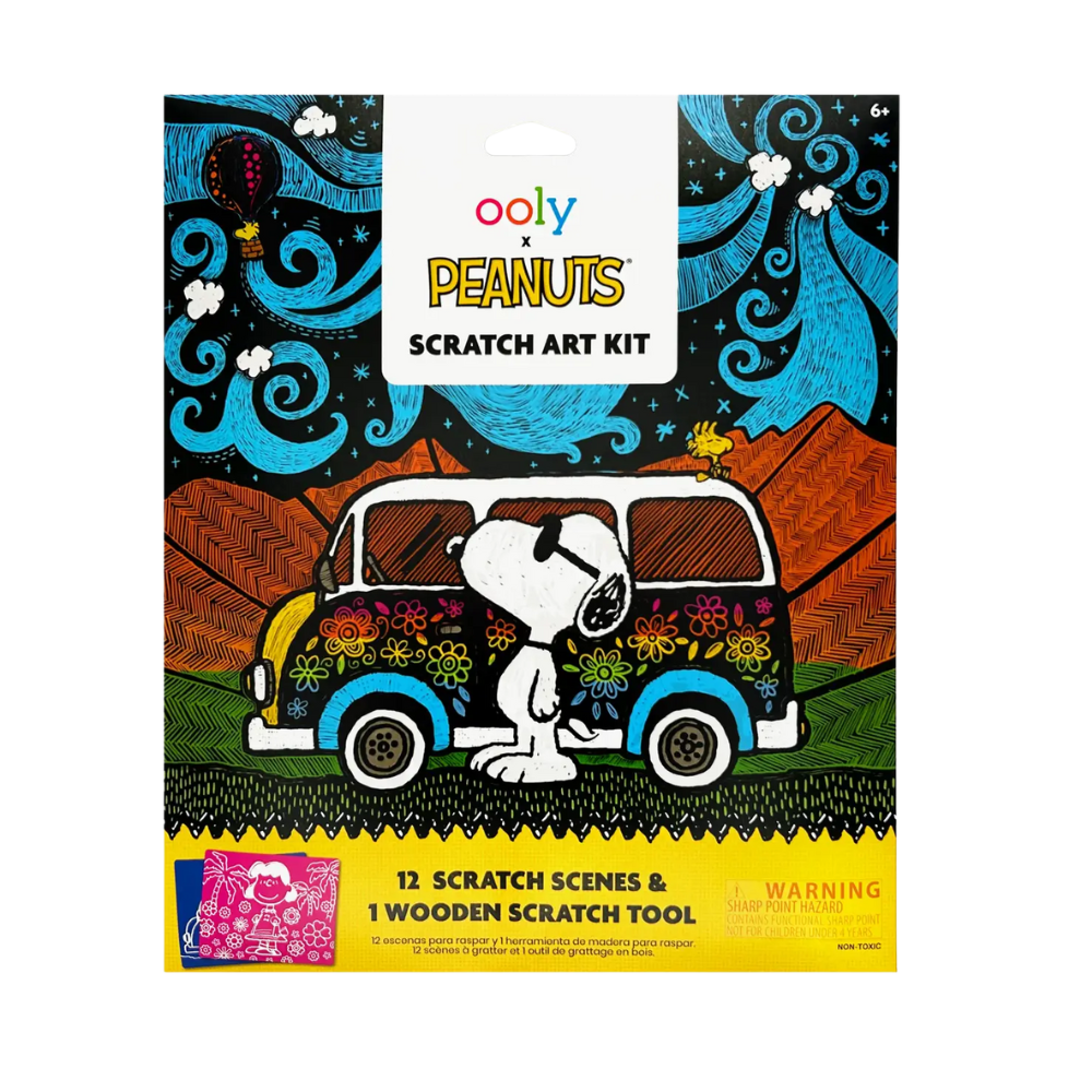 Peanuts Scratch Art Kit
