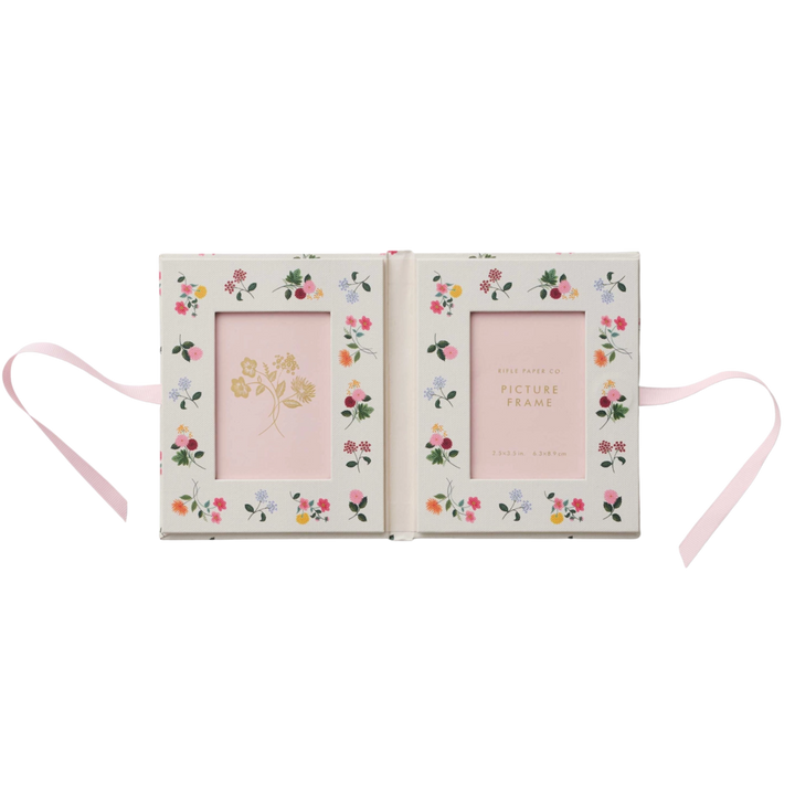 Ditsy Dahlia Folio Paper Wrapped Picture Frame