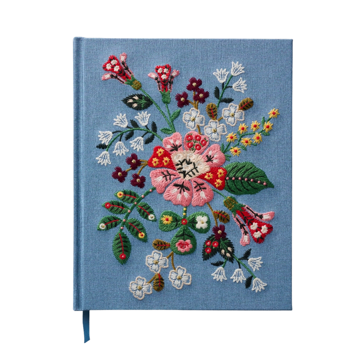 Gracie Embroidered Sketchbook
