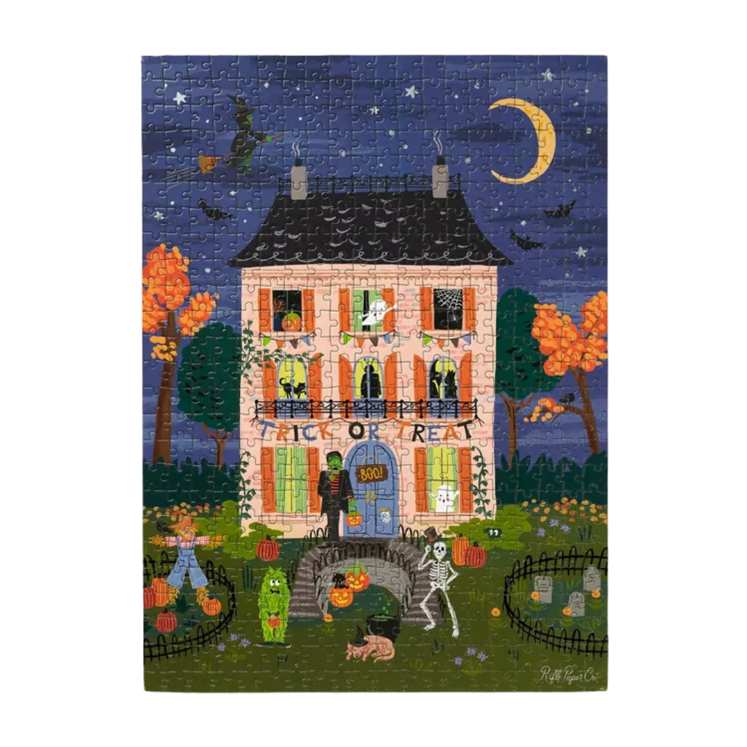 Haunted House Jigsaw Puzzle (500 piece)