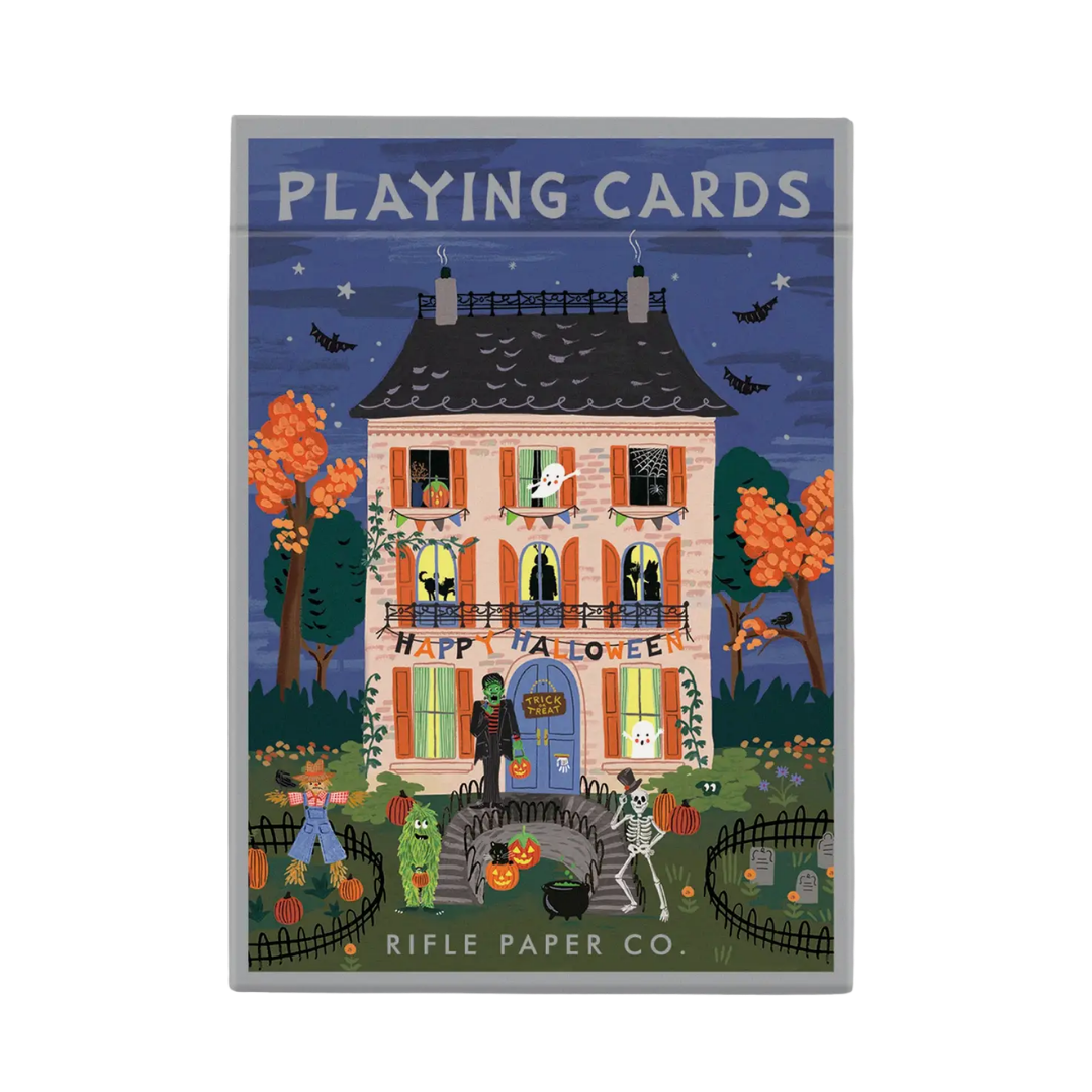 Haunted House Playing Cards