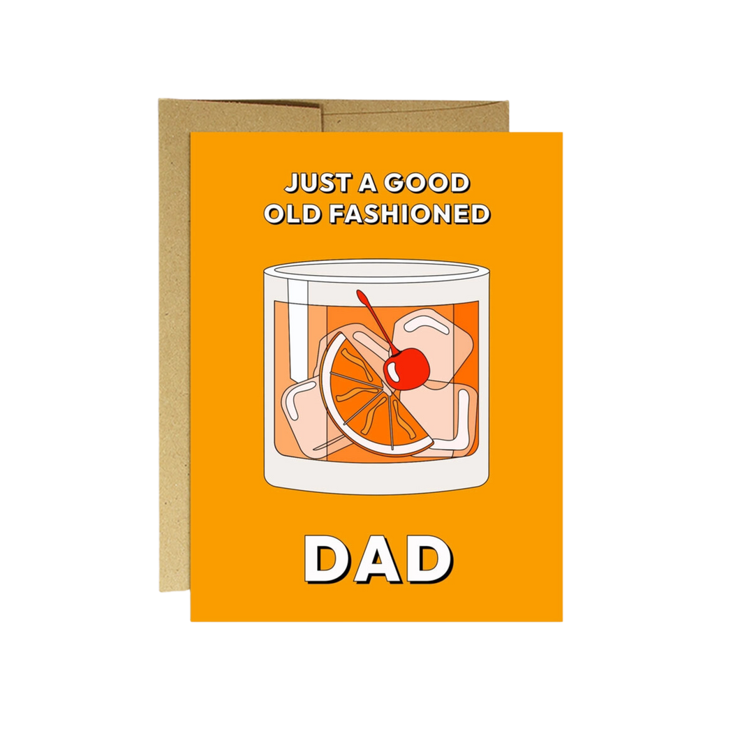 Old Fashioned Dad Father's Day Card